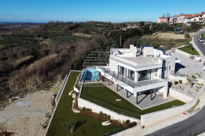 Luxury Villa with a unique view in Istria - under construction