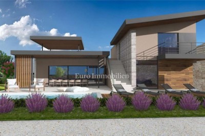 Villa mit Panoramablick auf Brijuni