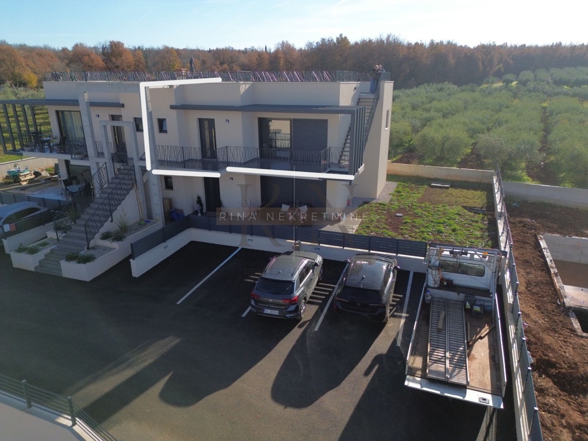 Istrien – Poreč: Wohnung mit Dachterrasse und Meerblick