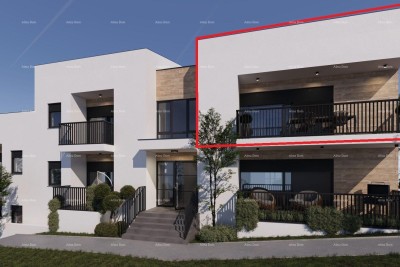 ŽMINJ – Moderne Wohnung im ersten Stock mit Terrasse (Wohnung E)