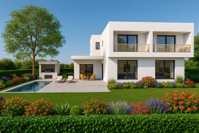 POREČ, 8 KM, MODERNA KATNICA U IZGRADNJI