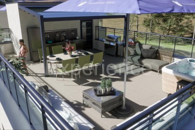 ISTRIA, Parenzo - appartamento in un nuovo edificio con TERRAZZA SUL TETTO!