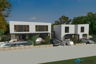 Moderna kuća u nizu u Taru (Vabriga ) S2