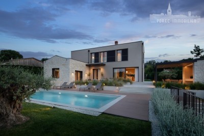 Villa esclusiva con la piscina riscaldata e wellness, vicino a Orsera, completamente arredata