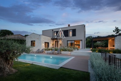 Istria, Porec Area: Luxury Villa with Pool Sea View