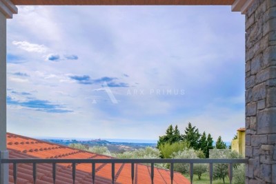 Schöne Villa mit Meerblick, Momjan, Buje