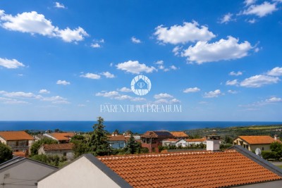 Poreč okolica – Stan s krovnom terasom i pogledom na more