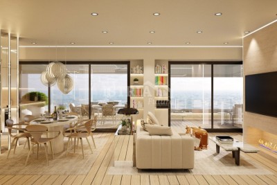 Luxuriöses zweistöckiges Penthouse in erster Reihe zum Meer mit freiem Blick auf das Meer und Rovinj
