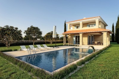Luxe villa in aanbouw, vlakbij Poreč, Vižinada