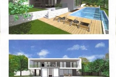 Building land Labin, 1.040m2