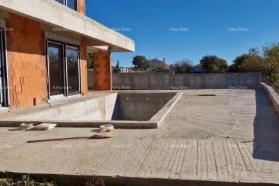Kanfanar, casa moderna in fase di Roh-bau
