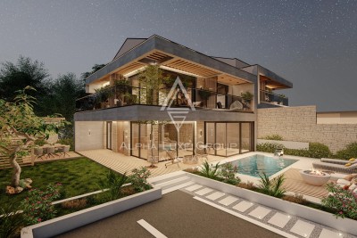 Lovrečica, Istrien - Luxusvilla nur 100m vom Meer entfernt