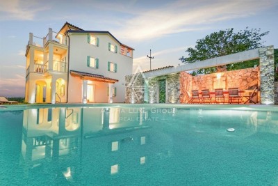 Charmante Villa mit Pool und bezaubernder Aussicht, Istrien, Motovun