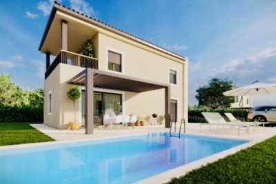 POREČ, OKOLICA, NOVOGRADNJA S POGLEDOM NA MORE