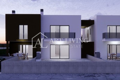 Poreč-okolica, moderno stanovanje v pritličju 72 m2 z vrtom v novogradnji
