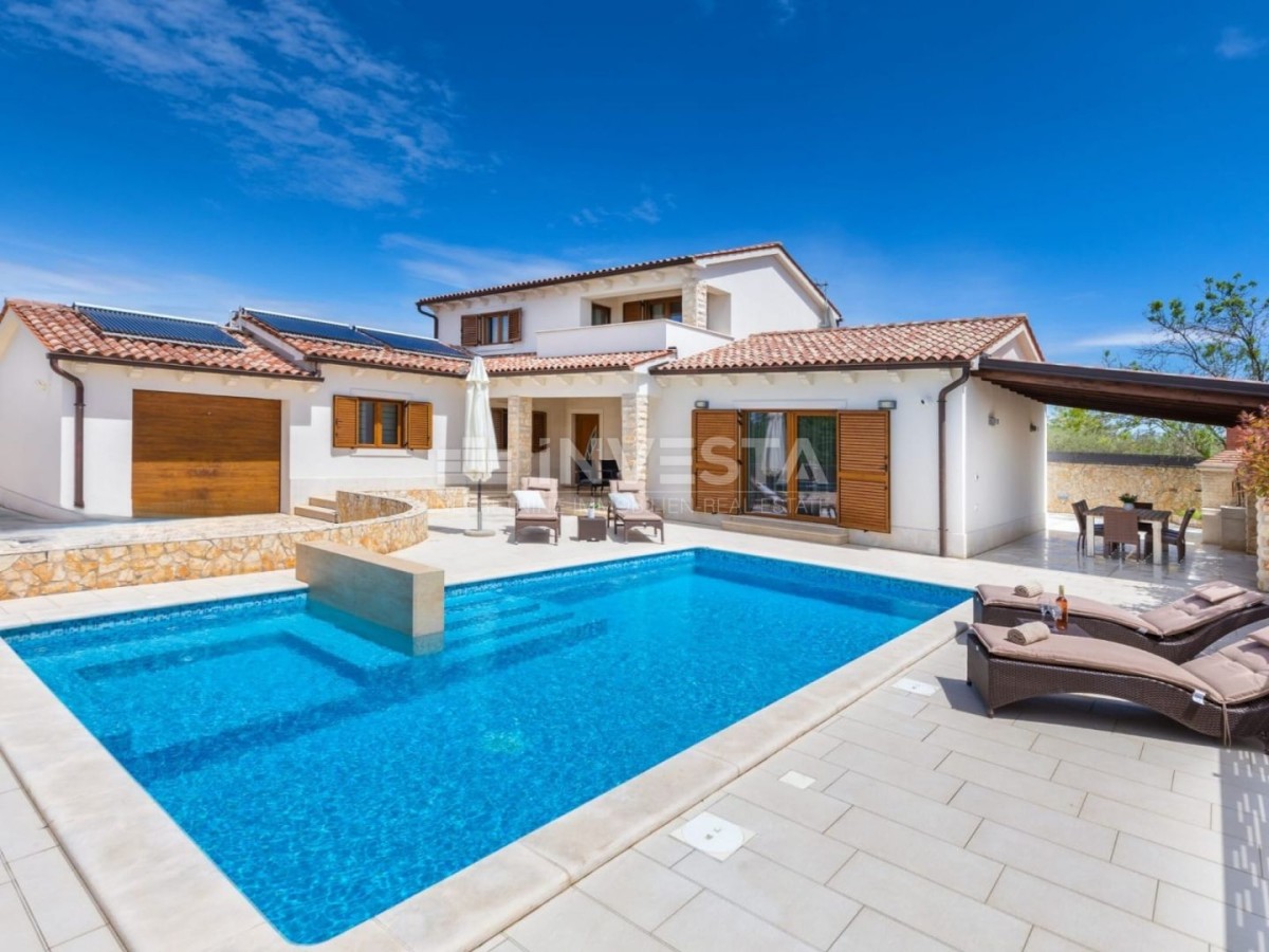 Vodnjan, moderne Villa mit Pool, 4 Schlafzimmer