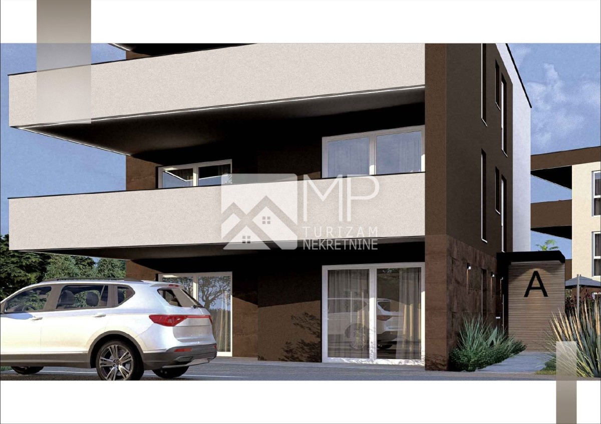 MEDULIN – NEUBAU | Wohnung A3 im 2. Obergeschoss mit geräumiger überdachter Terrasse und zwei Parkplätzen