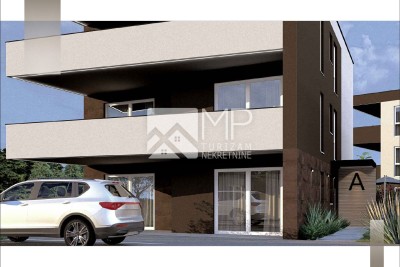 MEDULIN – NEUBAU | Wohnung A3 im 2. Obergeschoss mit geräumiger überdachter Terrasse und zwei Parkplätzen