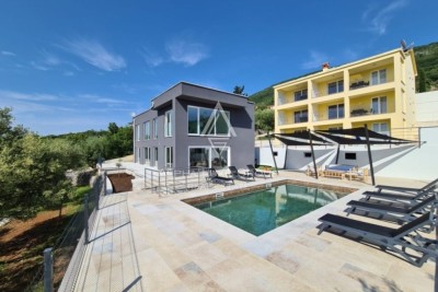 Moderne Villa mit Pool am Meer, Istrien, Labin