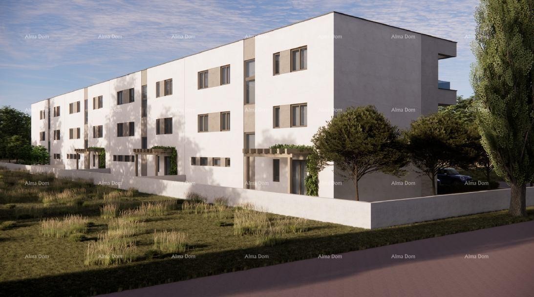ŠTINJAN – NEUBAU IN DER NÄHE DES MEERES UND DER STADT. Wohnung D Gebäude B