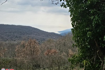 LABIN, RIPENDA ZEMLJIŠTE POGLED MORE, EKSKLUZIVNO!