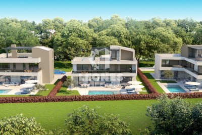 Impressive villa with pool and sea view near  Poreč - under construction