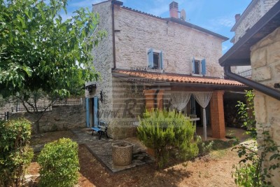Authentic Istrian Stone House with Garden and Sea View