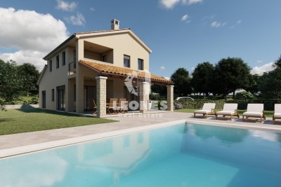 Casa con piscina vicino a Buzet - Pinguente - nella fase di costruzione