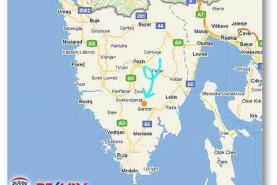 Baustelle Kožljani, Barban, 5.400m2