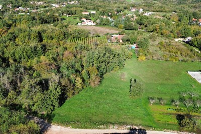 MOTOVUN, OKOLICA, GRAĐEVINSKO ZEMLJIŠTE OTVORENOG POGLEDA NA PRIRODU