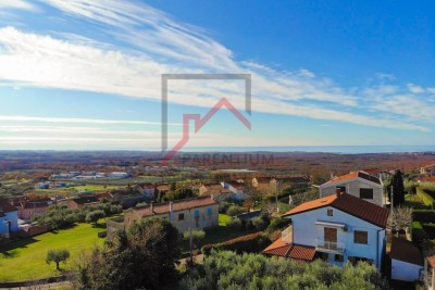 Istra, okolica Poreča - Čudovito gradbeno zemljišče s pogledom na morje