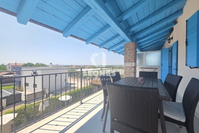 Zwei-Zimmer-Wohnung mit Meerblick und Swimmingpool in der Nähe von Umag