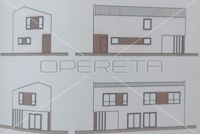 Istra, Marčana – Građevinsko zemljište s pravomoćnom građevinskom dozvolom 590 m2