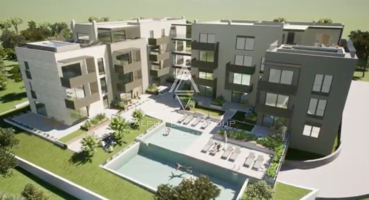 Istrien, Tar: Moderne wohnung mit pool nahe Porec