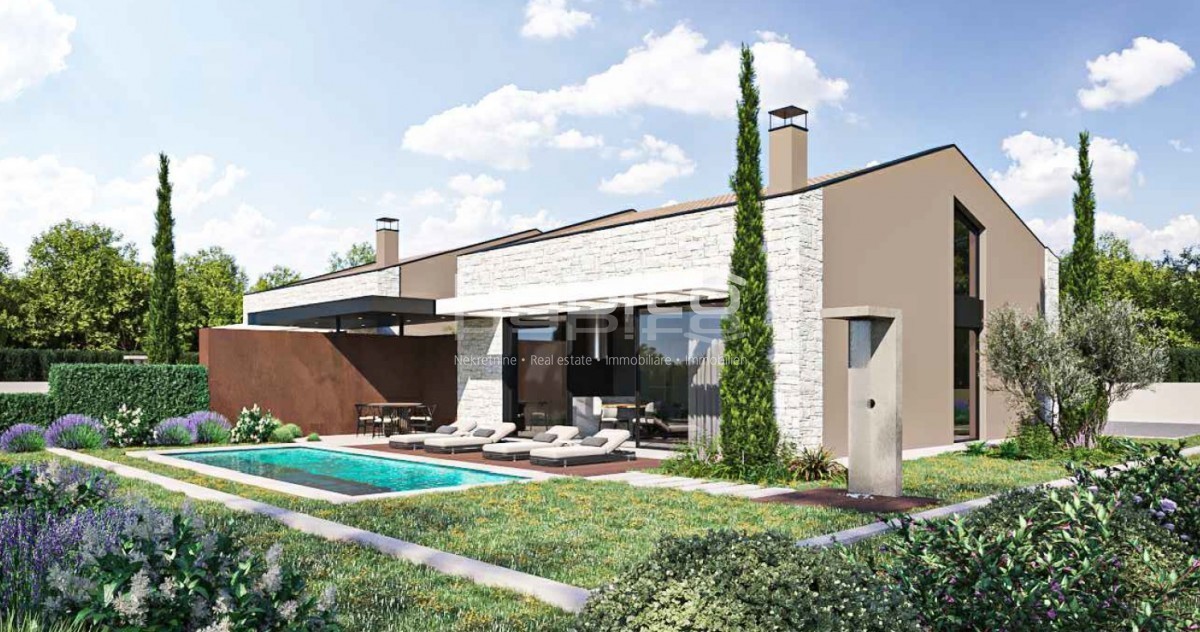 Mediterranes Haus mit Pool bei Poreč
