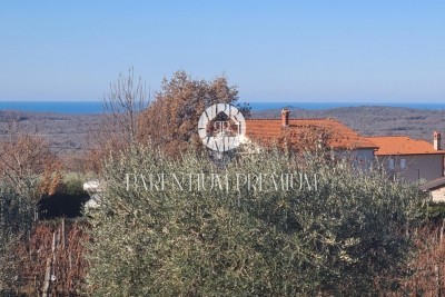 An attractive plot of land with a view of the sea, ideal for building villas with a swimming pool