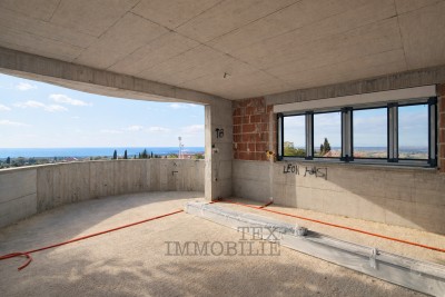 Poreč okolica - stan sa prekrasnim pogledom na more