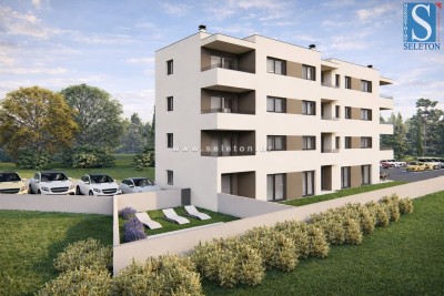 Istrien, Poreč - Umgebung, neue Wohnung von 62 m2, 1. OG, 2 Parkplätze, AUFZUG