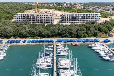 Prodaja modernih stanova u eksluzivnoj zgradi sa pogledom na marinu, Pula!