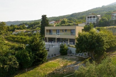Luxusvilla mit fantastischem Meerblick - Umgebung von Labin