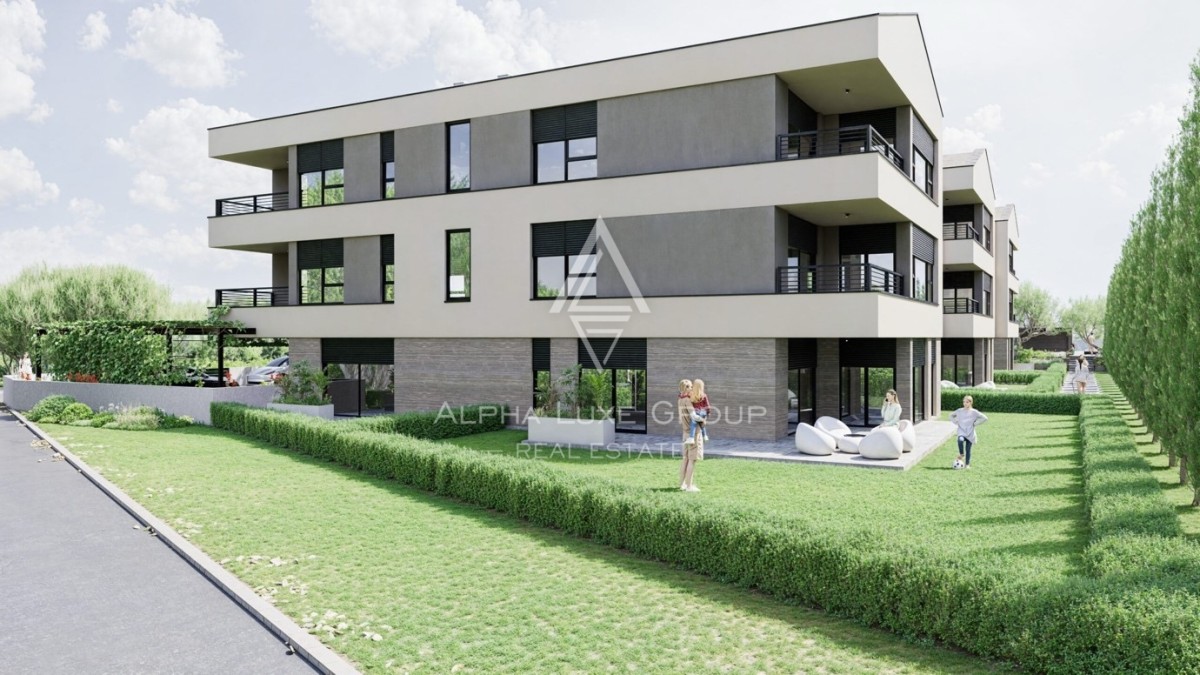Istrien, Fazana: Moderne wohnung mit terrasse nahe meer