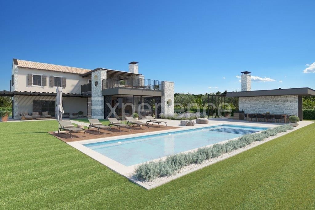 Poreč, Luxusvilla mit Meerblick, Pool & Jacuzzi, ruhige Lage