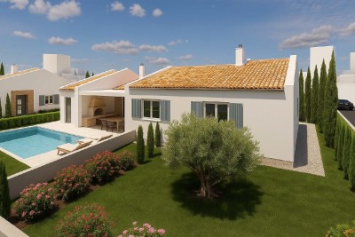 KAŠTELIR, PRODAJE SE DVOJNA KUĆA S BAZENOM