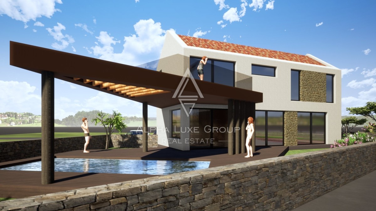 Istrien, Poreč – Modernes neubauhaus mit pool in der nähe von Vrsar