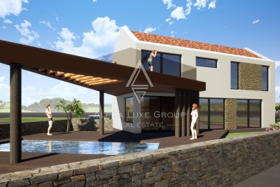 Istrien, Poreč – Modernes neubauhaus mit pool in der nähe von Vrsar