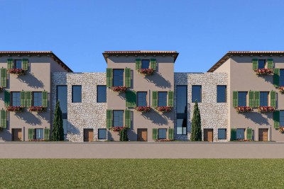 POREČ, PRODAJE SE MODERNA, NOVA KUĆA U NIZU