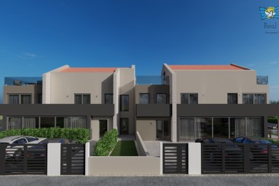 Moderne Doppelhaushälfte 500 m vom Meer entfernt – im Bau!