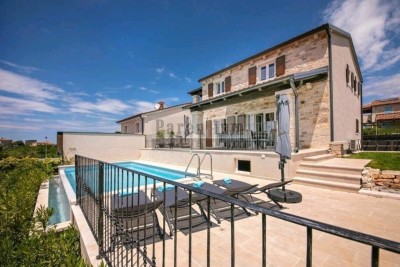 Porec, Umgebung, schönes Ferienhaus mit Pool