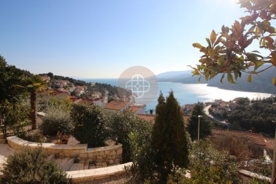 Fantastic apartment house in Rabac with a sensational view of the sea