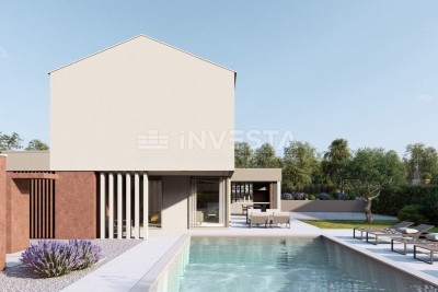 Zona di Labin, villa moderna con piscina su un ampio terreno